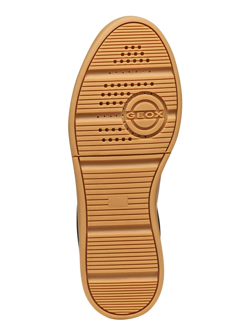 Basket Cuir Geox Meleda Noir - Kiabi
