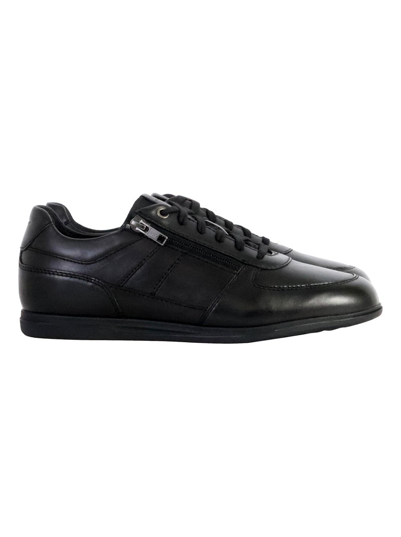 Basket Cuir Geox Renan Noir - Kiabi