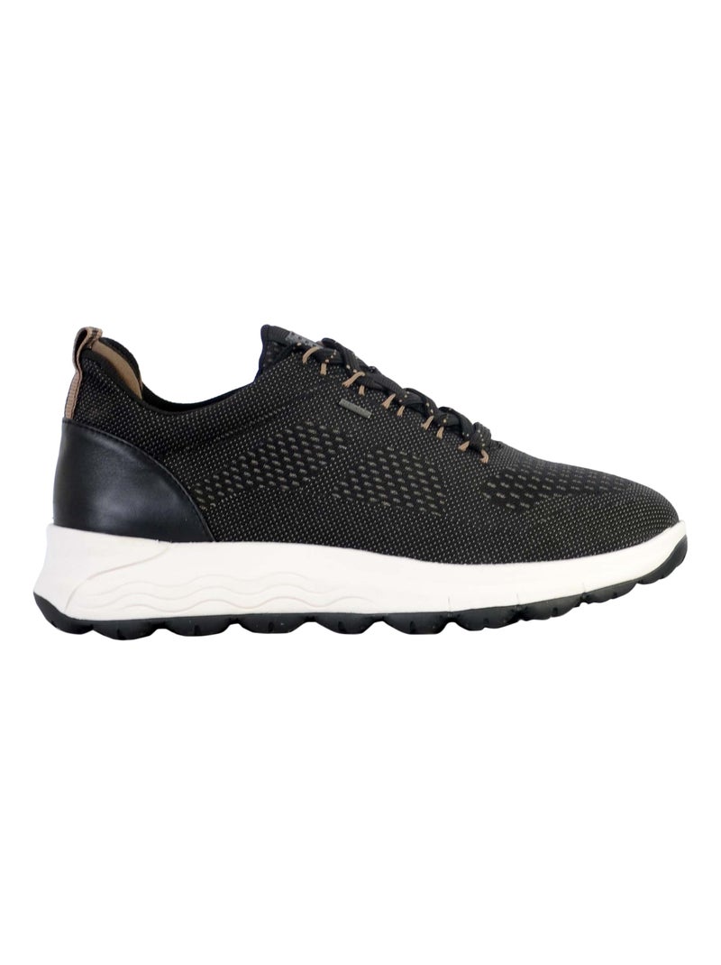 Basket Cuir Geox Spherica Noir - Kiabi