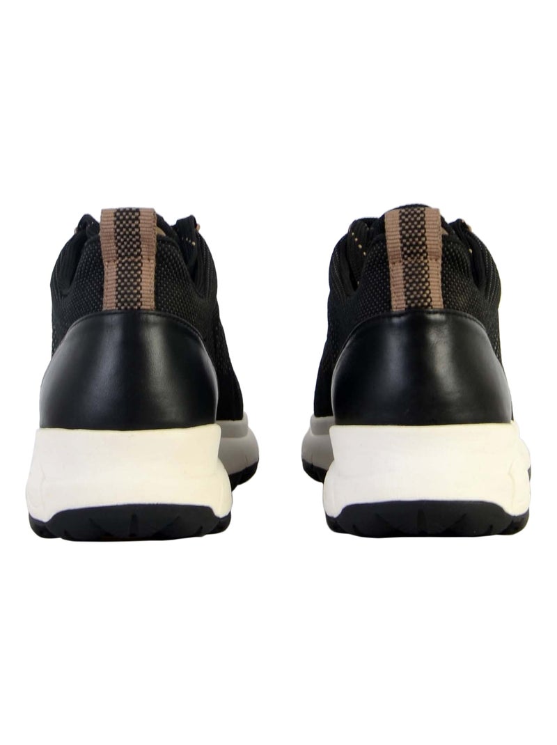 Basket Cuir Geox Spherica Noir - Kiabi