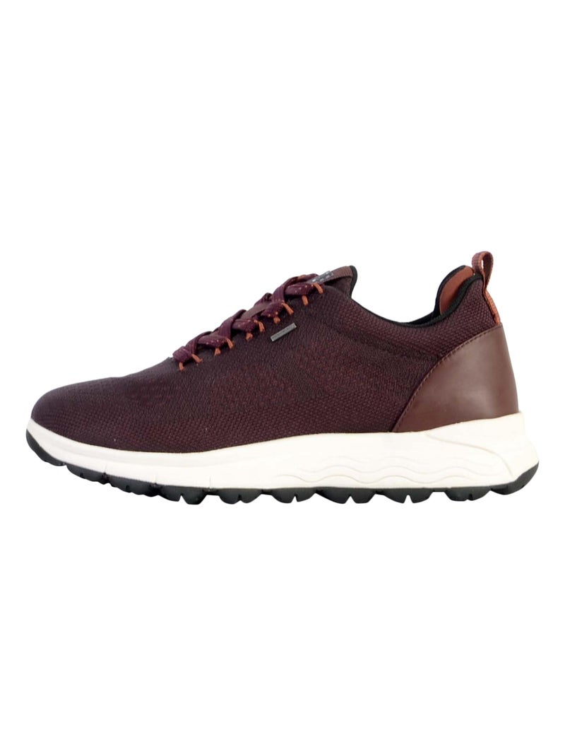 Basket Cuir Geox Spherica Violet - Kiabi