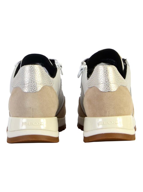 Basket Cuir Geox Tabelya - Kiabi Basket Cuir Geox Tabelya - Kiabi