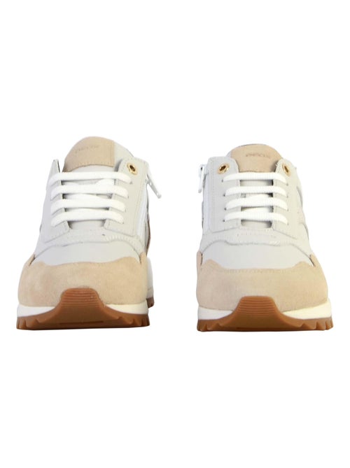 Basket Cuir Geox Tabelya - Kiabi Basket Cuir Geox Tabelya - Kiabi