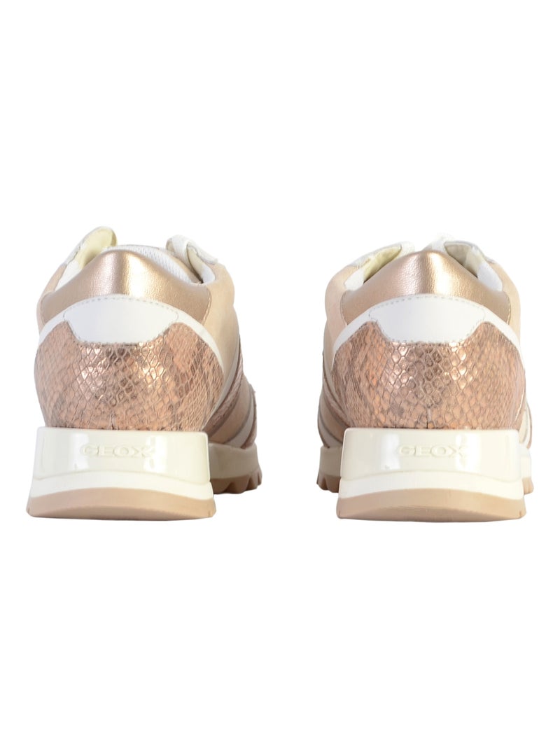 Basket Cuir Geox Tabelya D16AQA Blanc - Kiabi