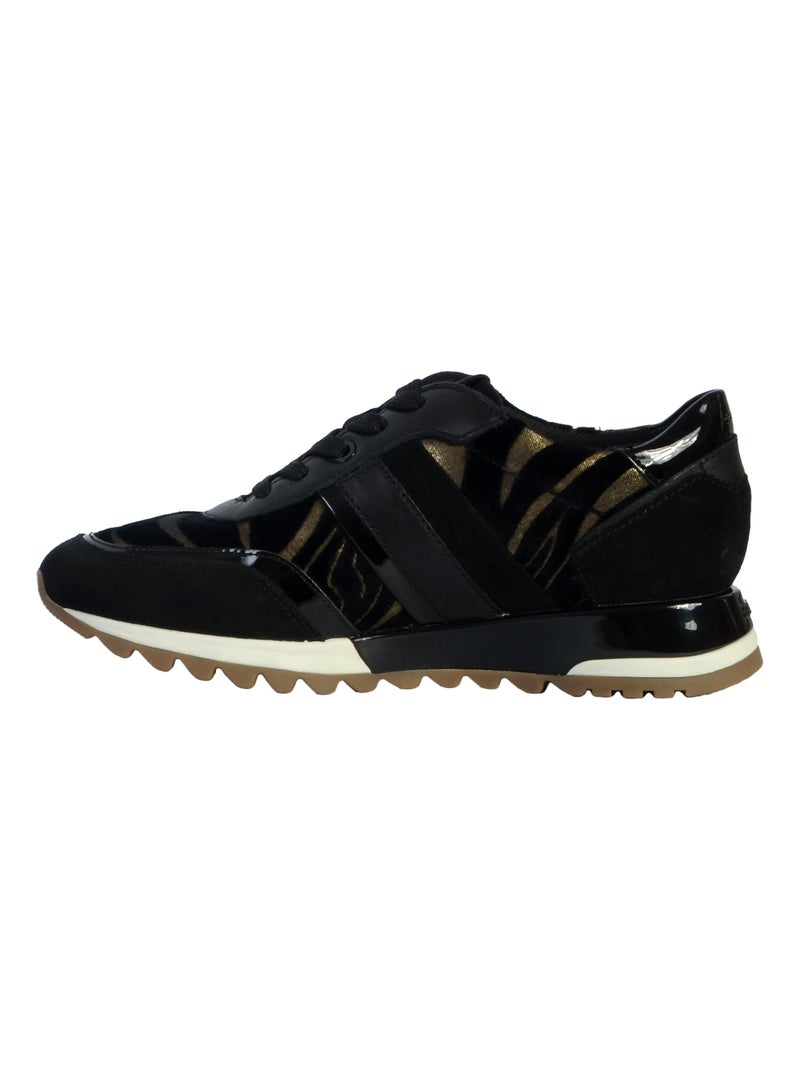 Basket Cuir Geox Tabelya D16AQA Noir - Kiabi