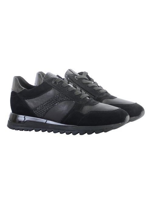 Basket Cuir Geox Tabelya - Kiabi Basket Cuir Geox Tabelya - Kiabi