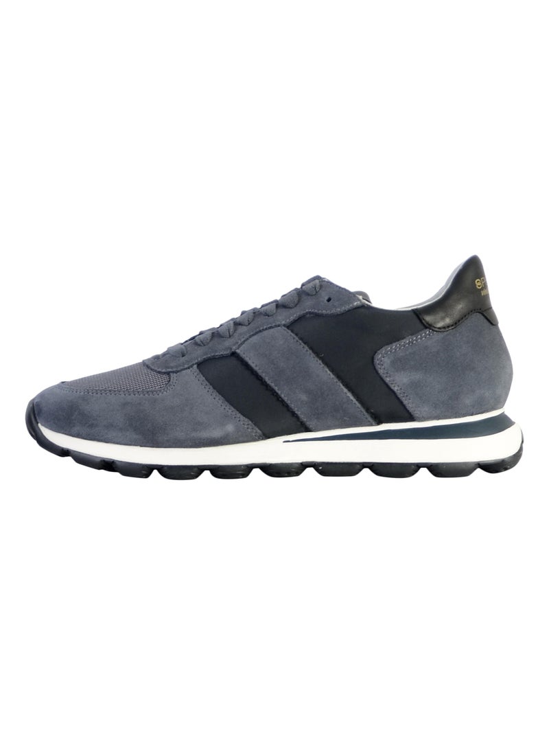 Basket Cuir Geox U Spherica Vseries Noir - Kiabi