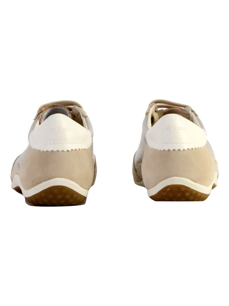 Basket Cuir Geox Vega Multicolore - Kiabi