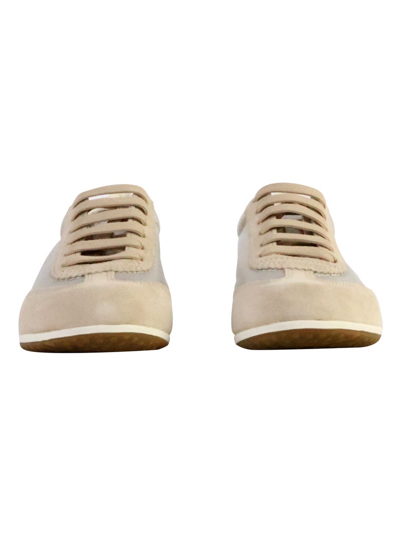 Basket Cuir Geox Vega Multicolore - Kiabi
