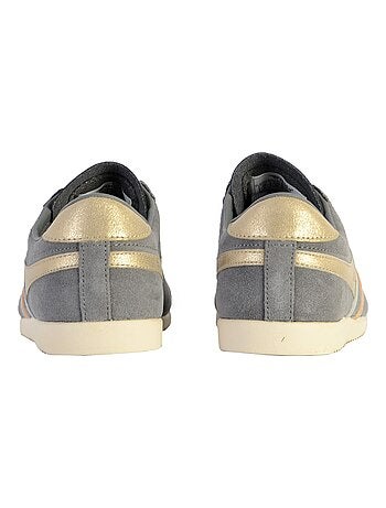 Basket Cuir Gola Bullet Mirror Trident