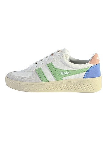 Basket Cuir Gola Grandslam Trident