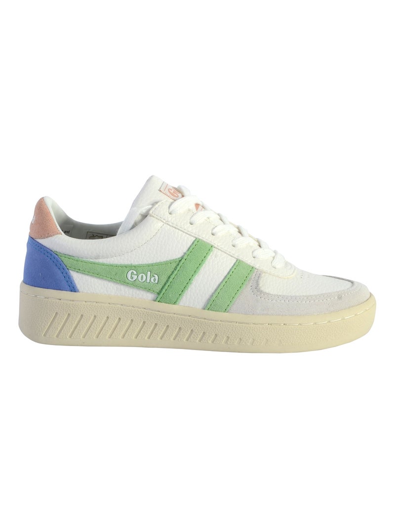 Basket Cuir Gola Grandslam Trident Blanc - Kiabi