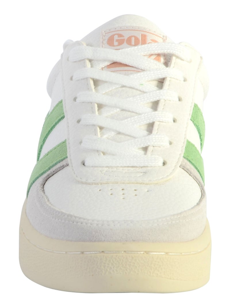 Basket Cuir Gola Grandslam Trident Blanc - Kiabi