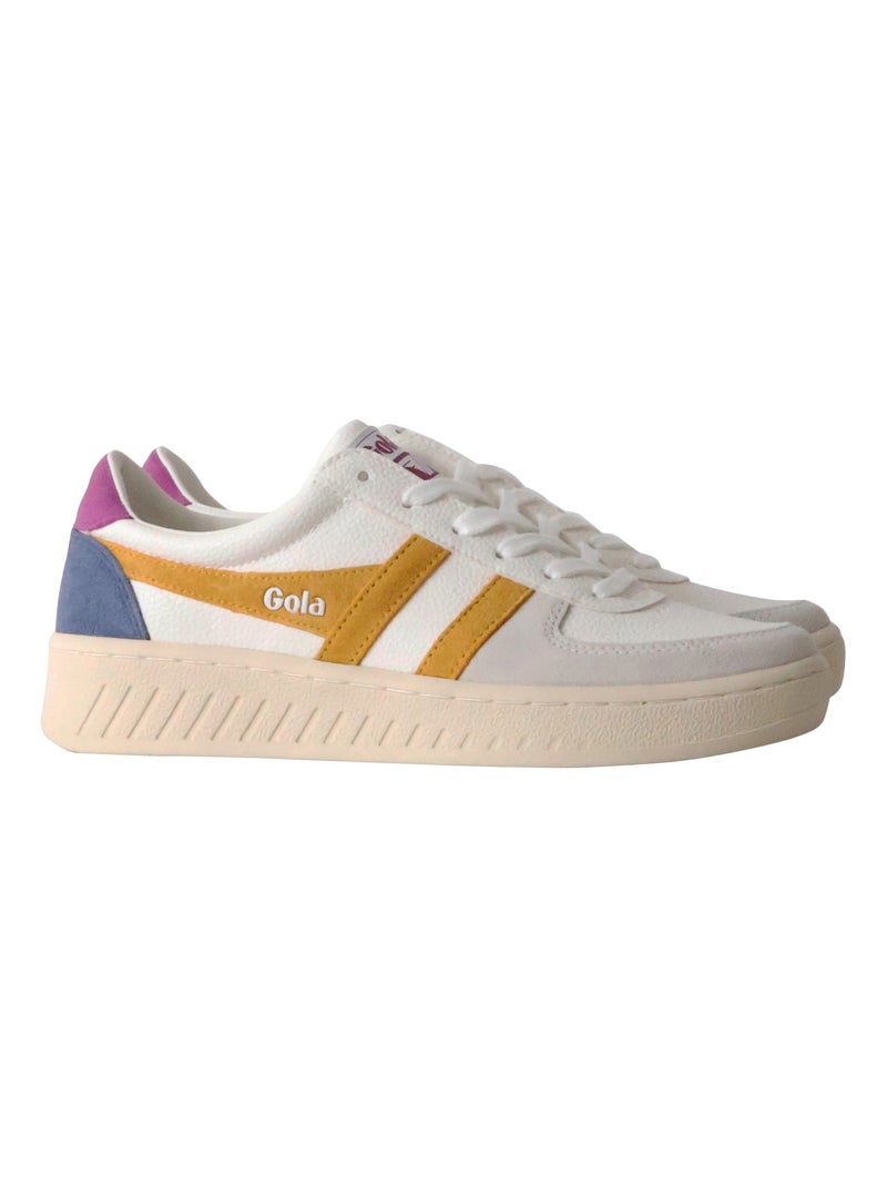 Basket Cuir Gola Grandslam Trident Blanc - Kiabi