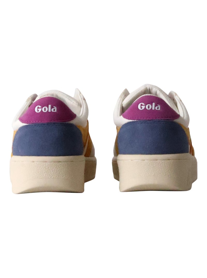 Basket Cuir Gola Grandslam Trident Blanc - Kiabi