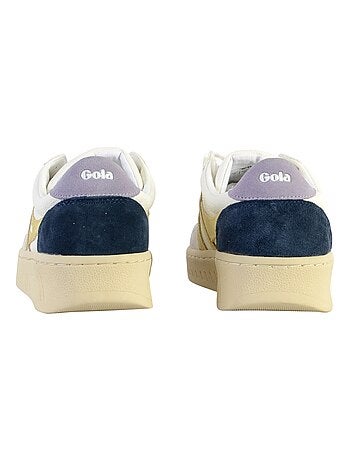 Basket Cuir Gola Grandslam Trident