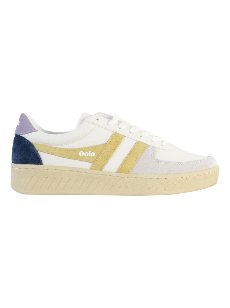 Basket Cuir Gola Grandslam Trident Blanc - Kiabi