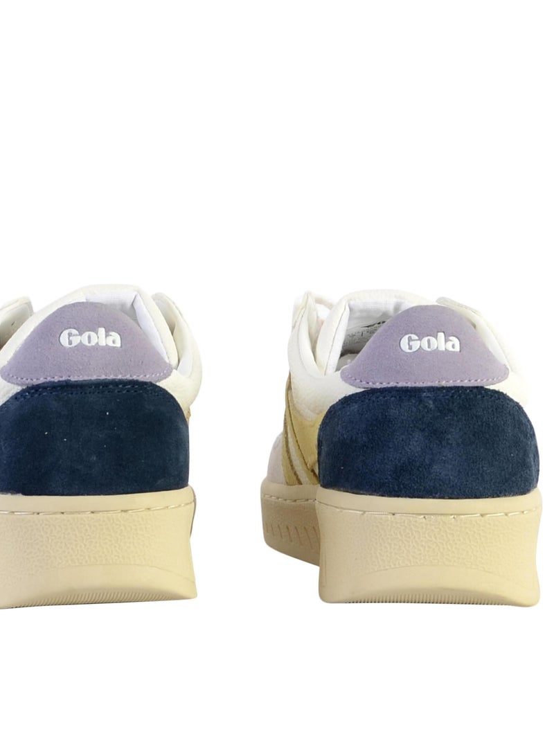 Basket Cuir Gola Grandslam Trident Blanc - Kiabi