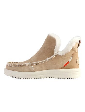 Basket Cuir Hey Dude Camden Suede