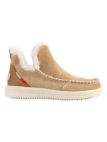 Basket Cuir Hey Dude Camden Suede