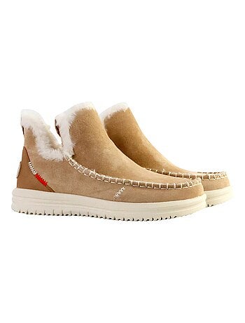 Basket Cuir Hey Dude Camden Suede