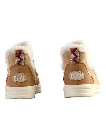Basket Cuir Hey Dude Camden Suede