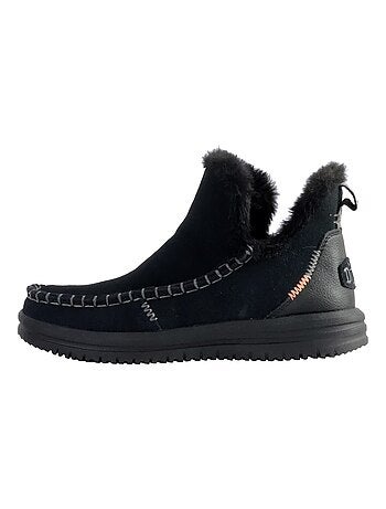Basket Cuir Hey Dude Camden Suede