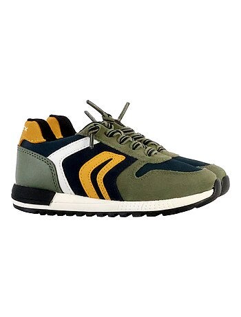 Basket Cuir Junior Geox Alben