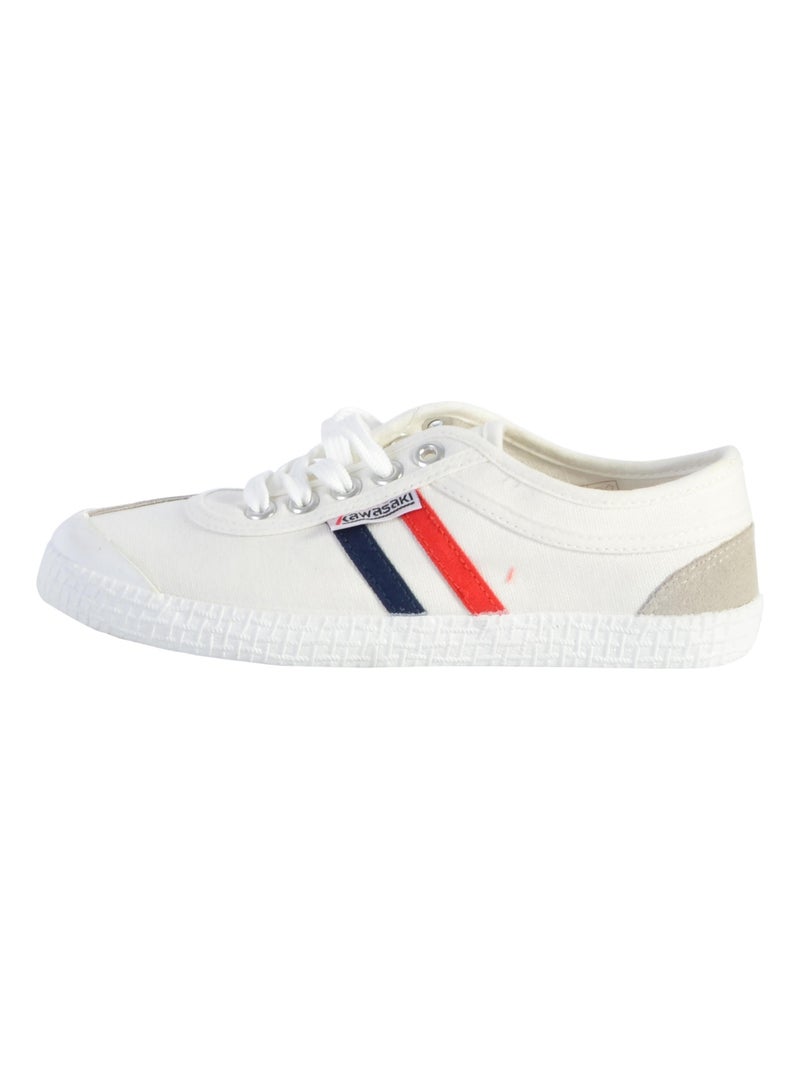 Basket Cuir Kawasaki Retro Blanc - Kiabi