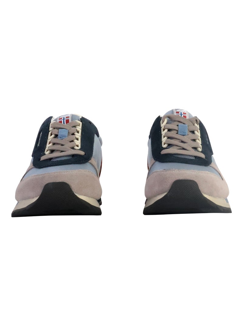 Basket Cuir Napapijri Virtus Bleu - Kiabi