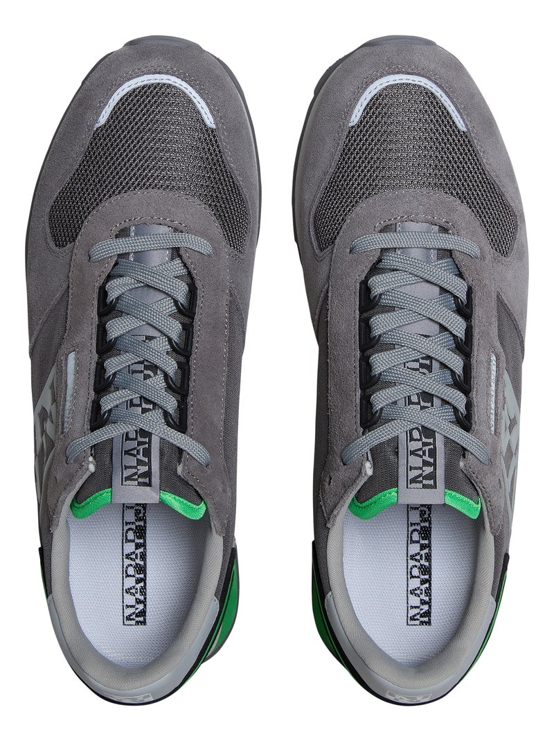 Basket Cuir Napapijri Virtus Noir - Kiabi
