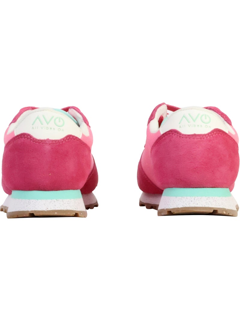Basket Cuir Natural World AVO Rose - Kiabi