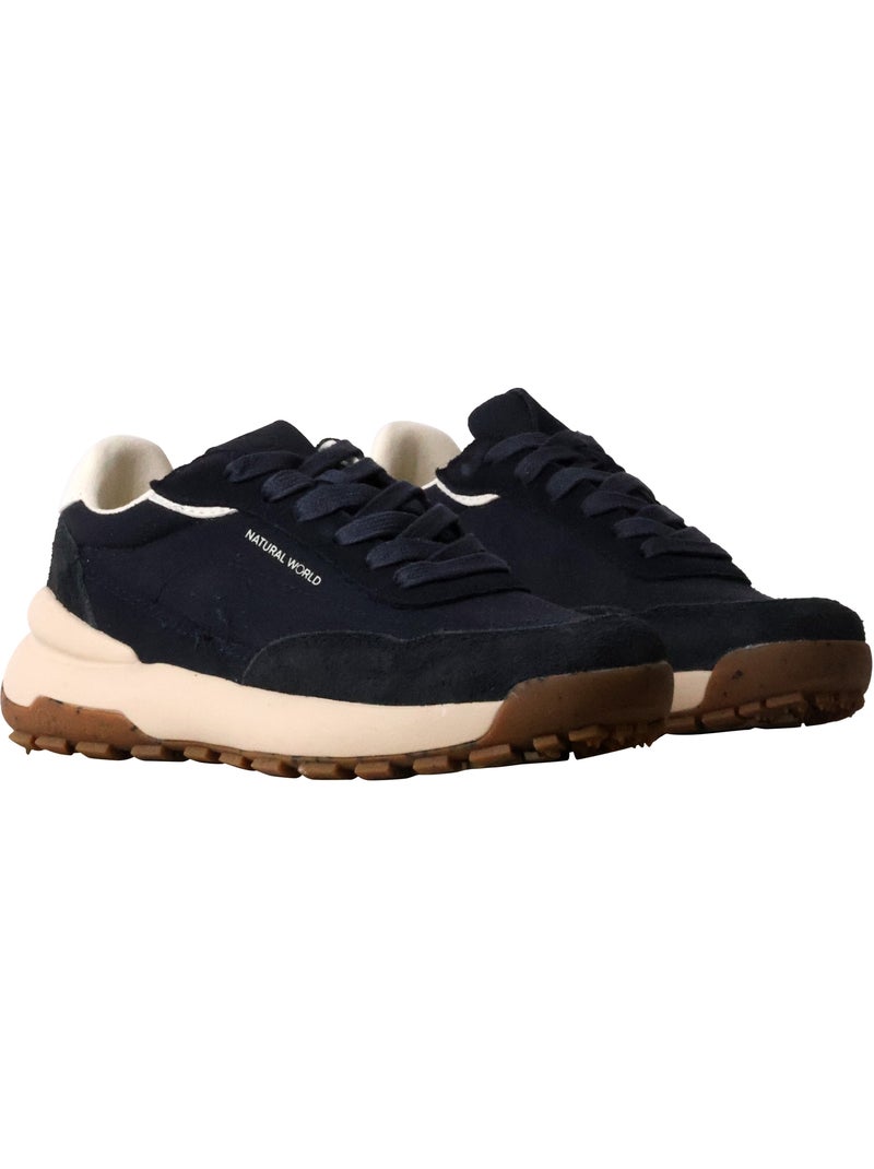 Basket Cuir Natural World Estellencs Bleu - Kiabi
