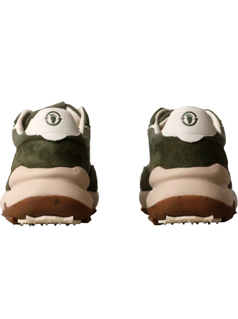 Basket Cuir Natural World Estellencs Kaki - Kiabi