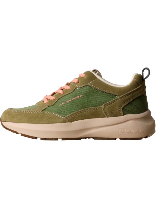 Basket Cuir Natural World Galdana - Kiabi