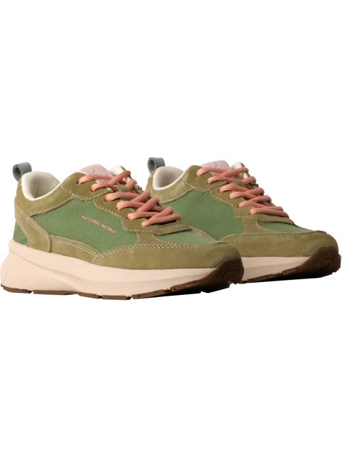 Basket Cuir Natural World Galdana - Kiabi