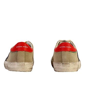 Basket Cuir Natural World Sneaker Suede