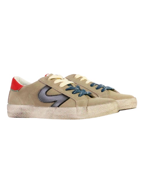 Basket Cuir Natural World Sneaker Suede - Kiabi