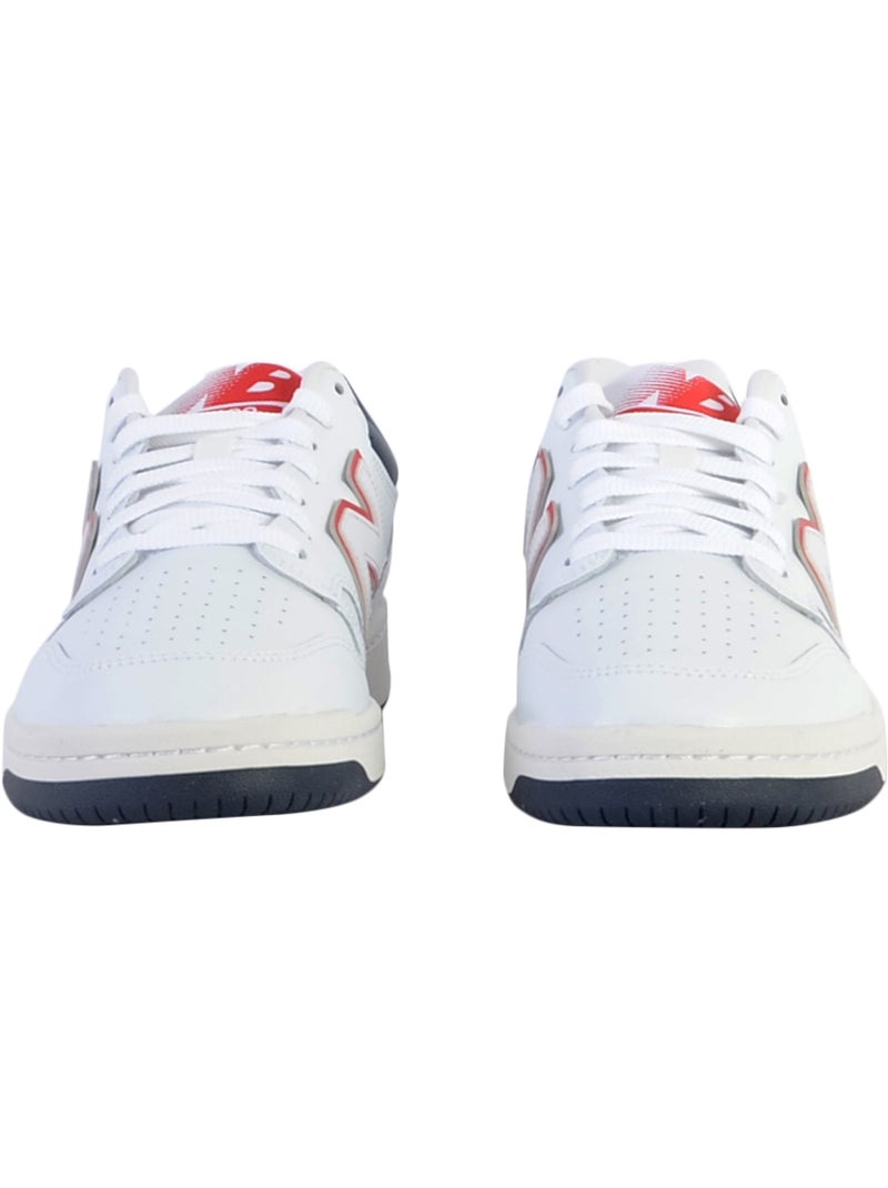 Basket Cuir New Balance 480 Homme Blanc - Kiabi