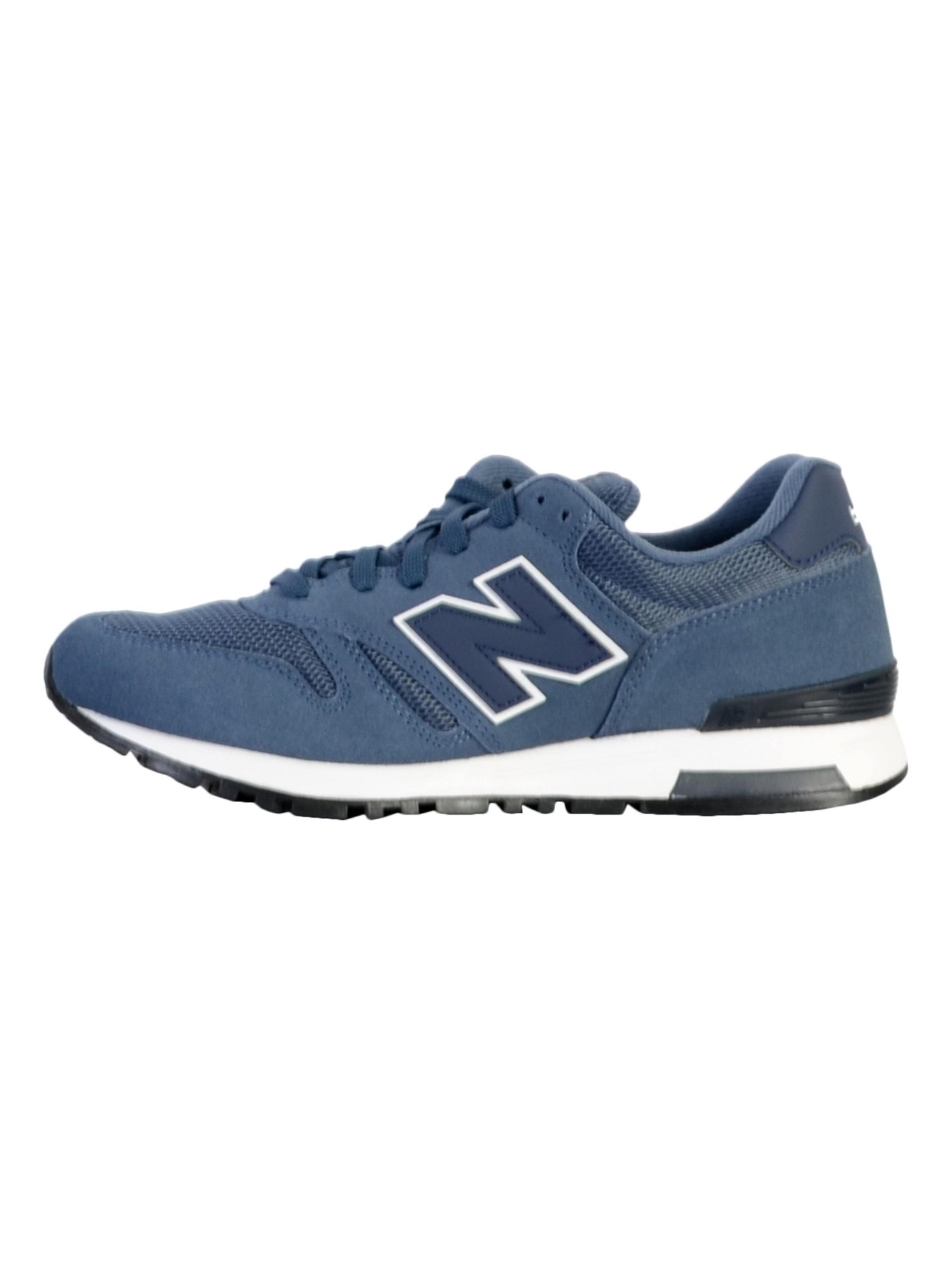 Basket Cuir New Balance 565 Homme Bleu Kiabi nu