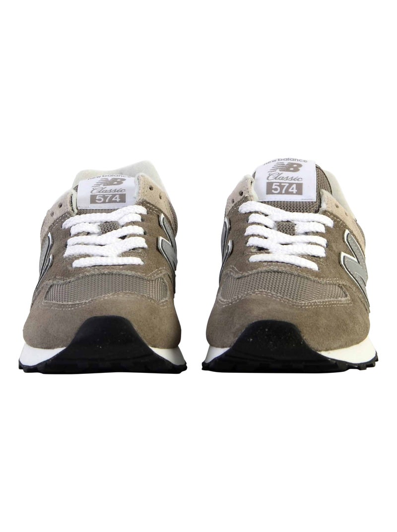 Basket Cuir New Balance 574 * Vert - Kiabi