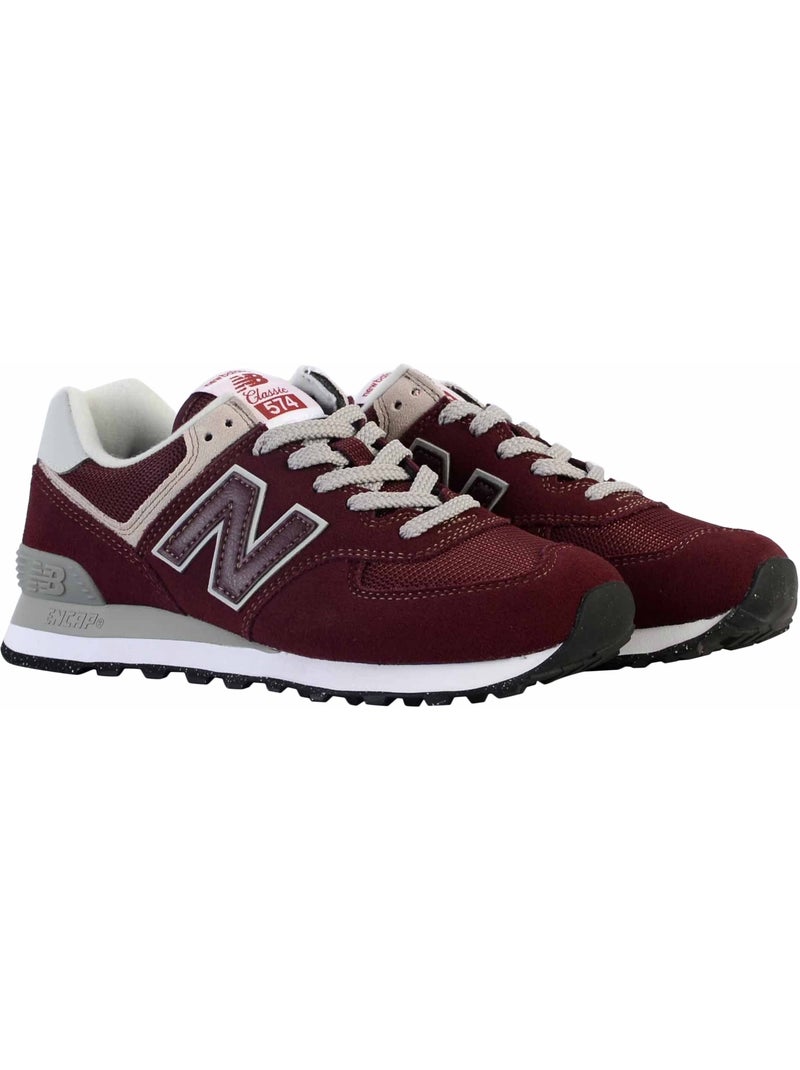 Basket Cuir New Balance 574 Bordeaux - Kiabi