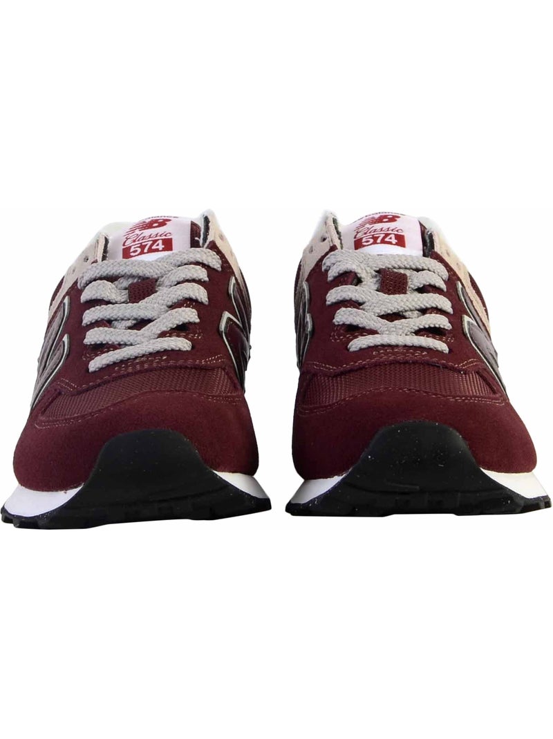 Basket Cuir New Balance 574 Bordeaux - Kiabi