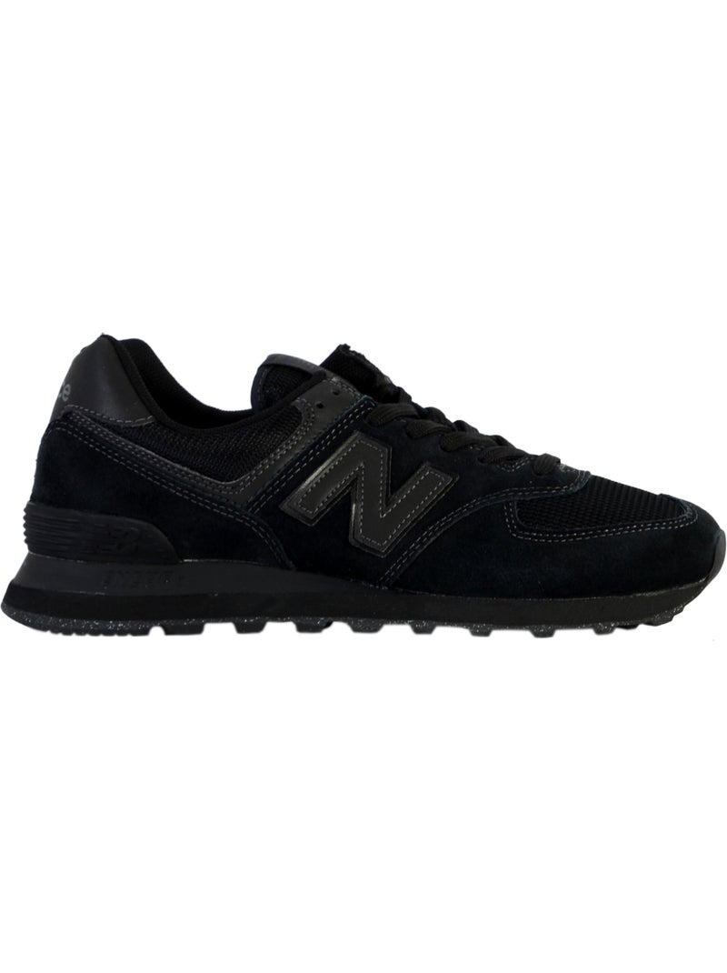 Basket Cuir New Balance 574 Noir - Kiabi