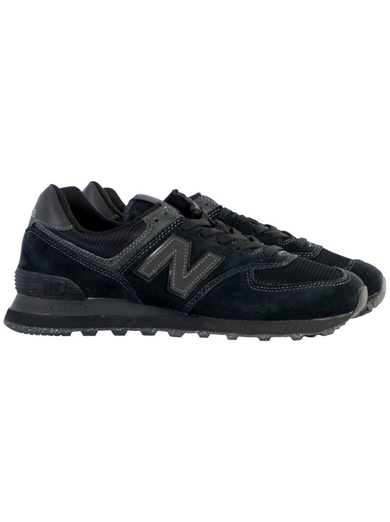 Basket Cuir New Balance 574 Noir - Kiabi