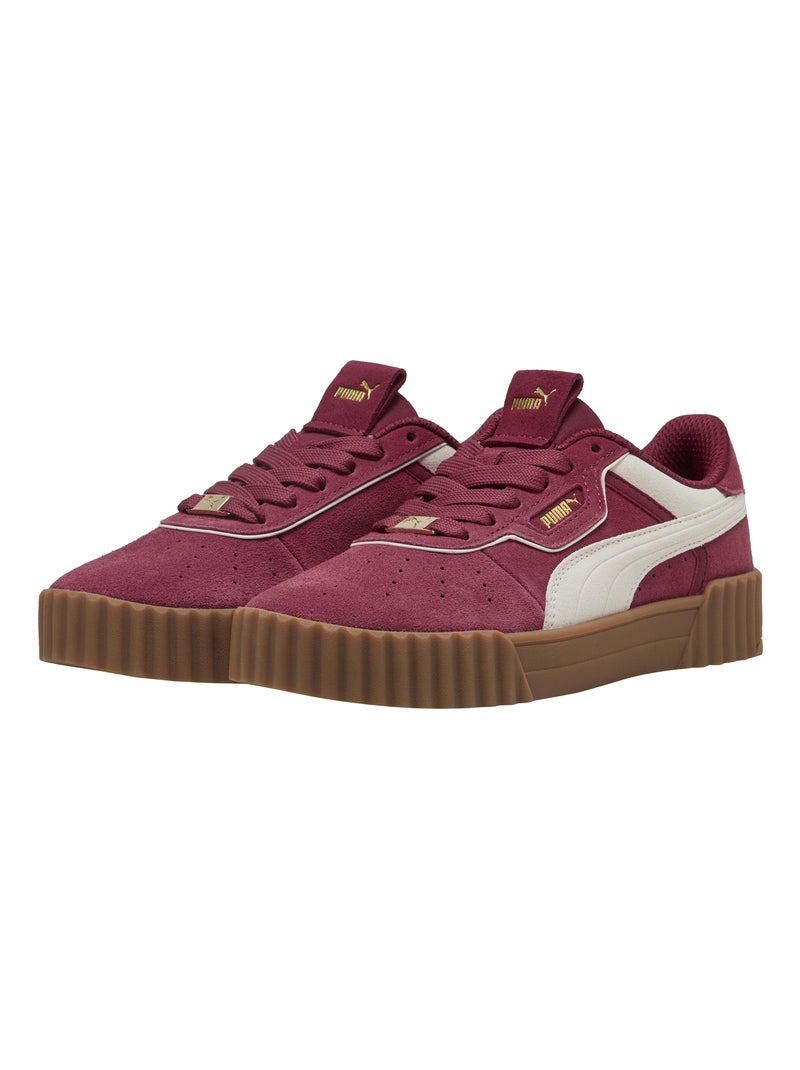 Basket Cuir Puma Carina 3.0 Luxe SD Rouge - Kiabi