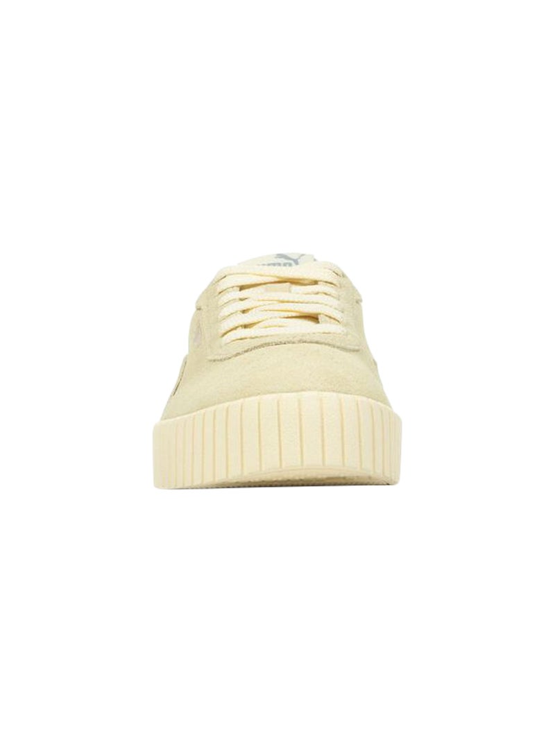 Basket Cuir Puma Carina Doré/or - Kiabi