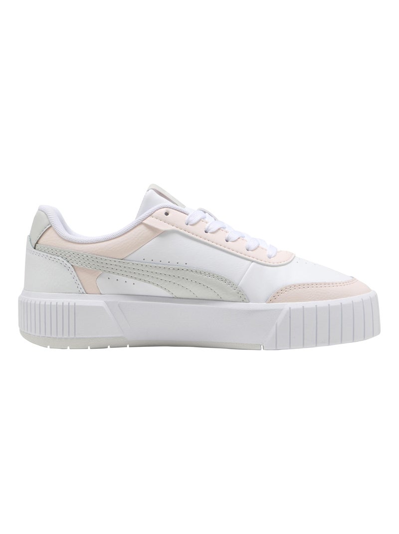 Basket Cuir Puma Carina Mia Blanc Gris - Kiabi