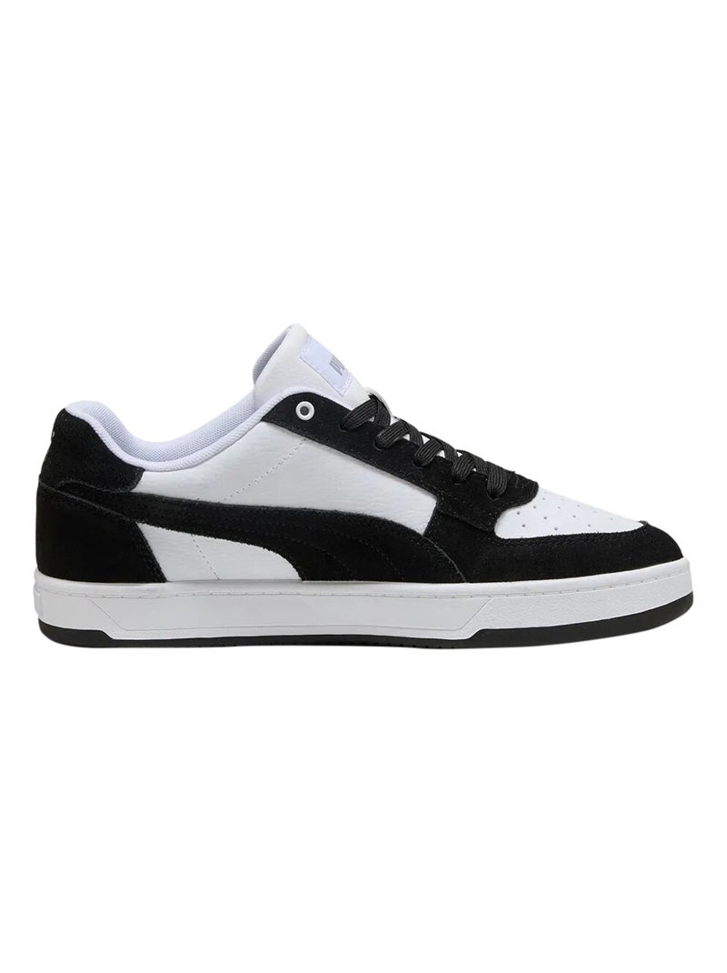Basket Cuir Puma Caven 2.0 Mono Noir Argenté - Kiabi