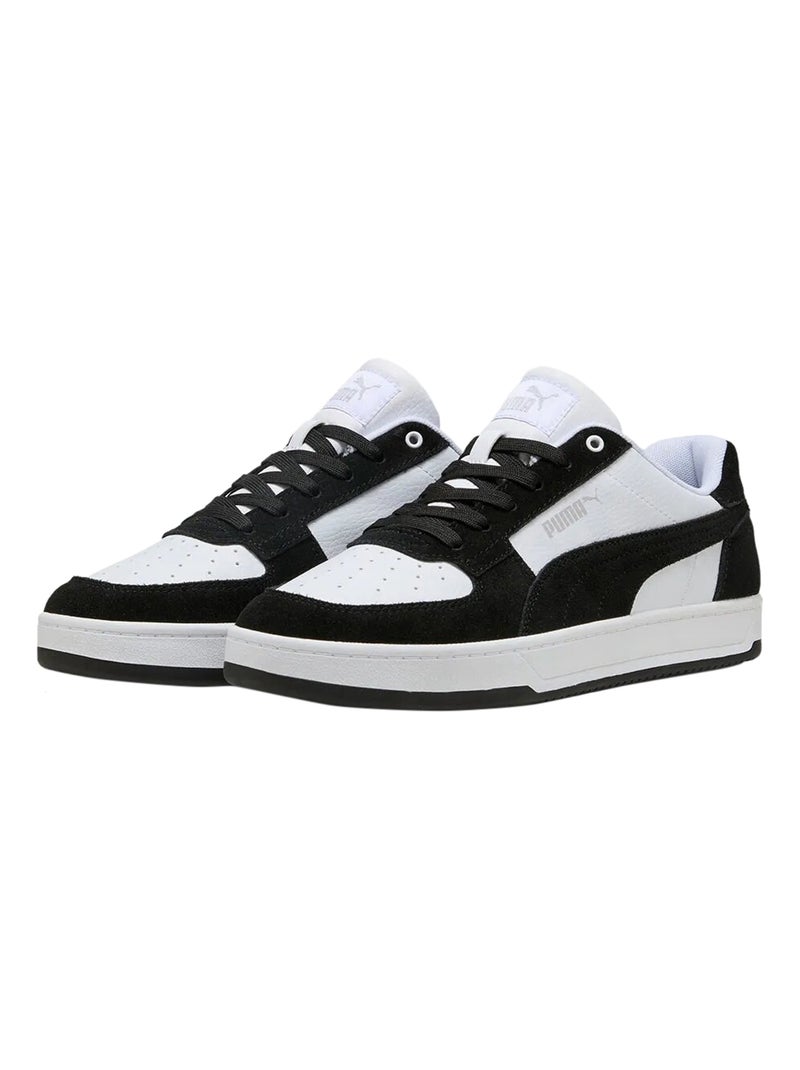 Basket Cuir Puma Caven 2.0 Mono Noir Argenté - Kiabi